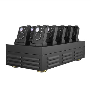 OEM Supply 8 Unit Police Body Worn Cameras Docking Station For Police Office Video Management